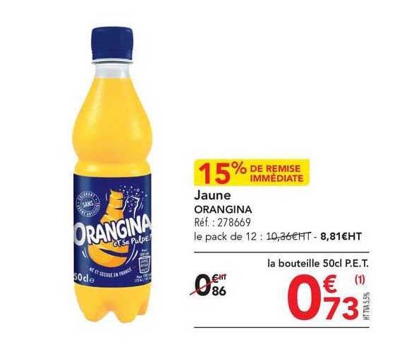 Jaune Orangina