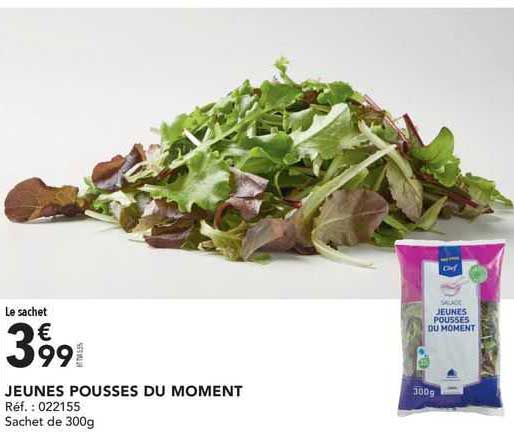 jeunes pousses du moment
