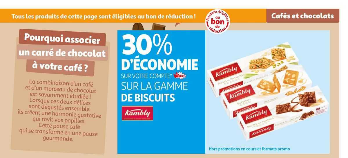 La Gamme De Biscuits Kambly