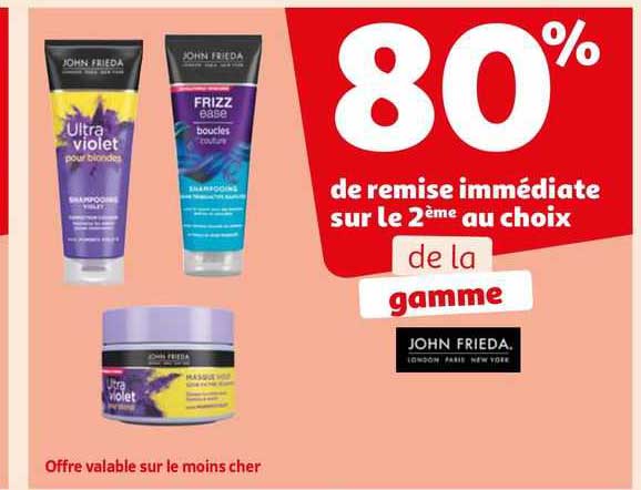 la gamme john frieda