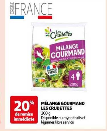 Mélange Gourmand Les Crudettes