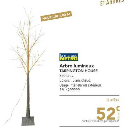 metro  arbre lumineux tarrington house