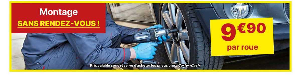 Montage Roue Sans Rendez-vous