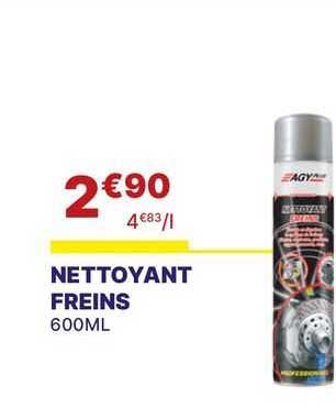Nettoyant Freins