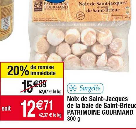 noix de saint-jacques de la baie de saint-brieuc patrimoine gourmand