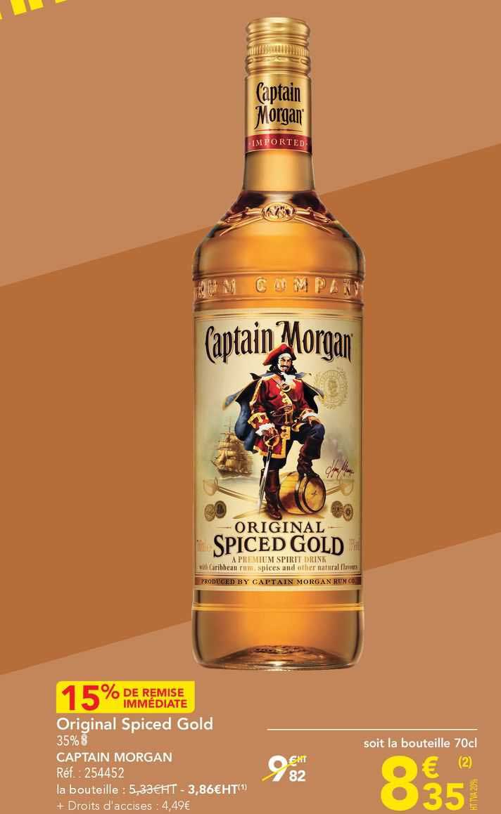 Original Spiced Gold Captain Morgan