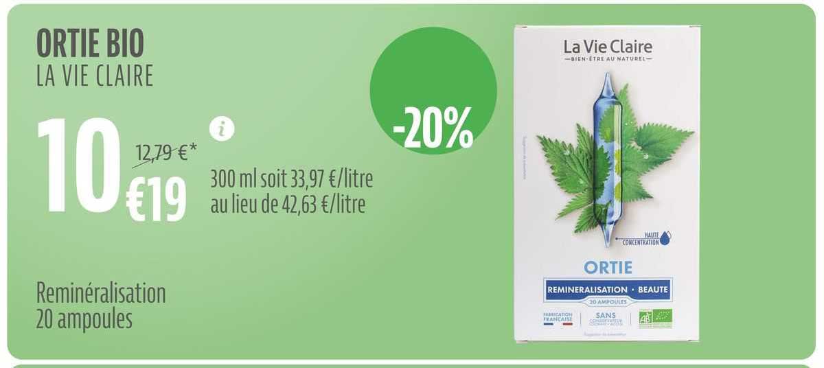 Ortie Bio La Vie Claire