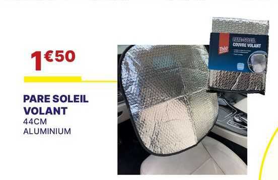 pare soleil volant aluminium