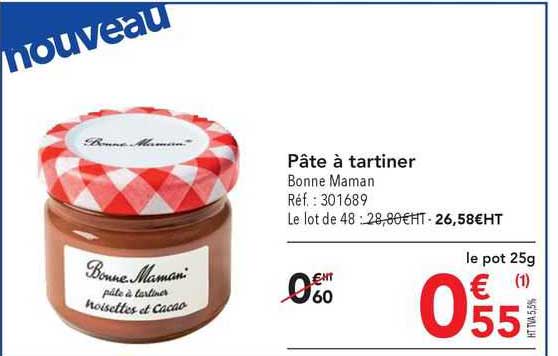 pâte  à tariner bonne maman