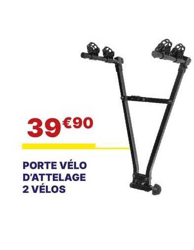 porte vélo d'attelage 2 vélos
