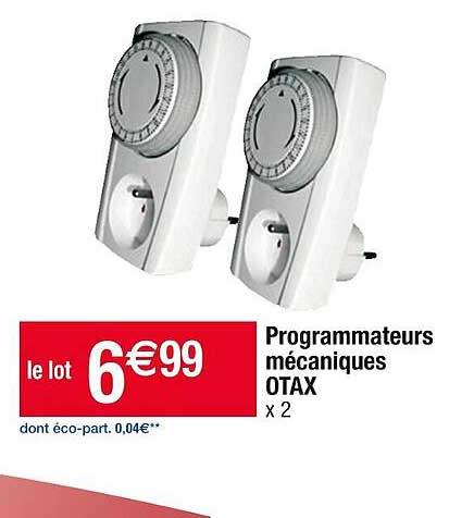 programmateurs mécaniques otax