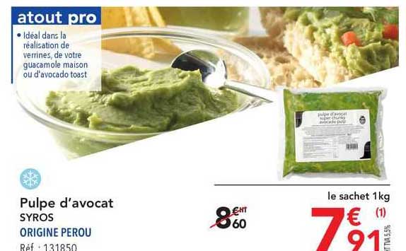 Pulpe D'avocat Syros