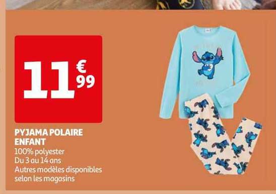 Pyjama Polaire Enfant