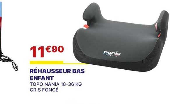 réhausseur bas enfant topo nania