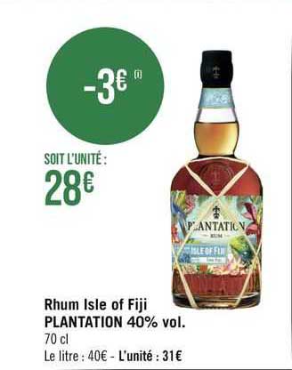 rhum isle of fiji plantation