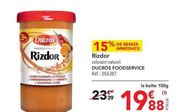 rizdor ducros foodservice