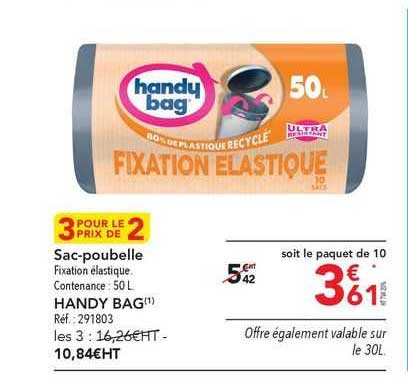 sac-poubelle handy bag