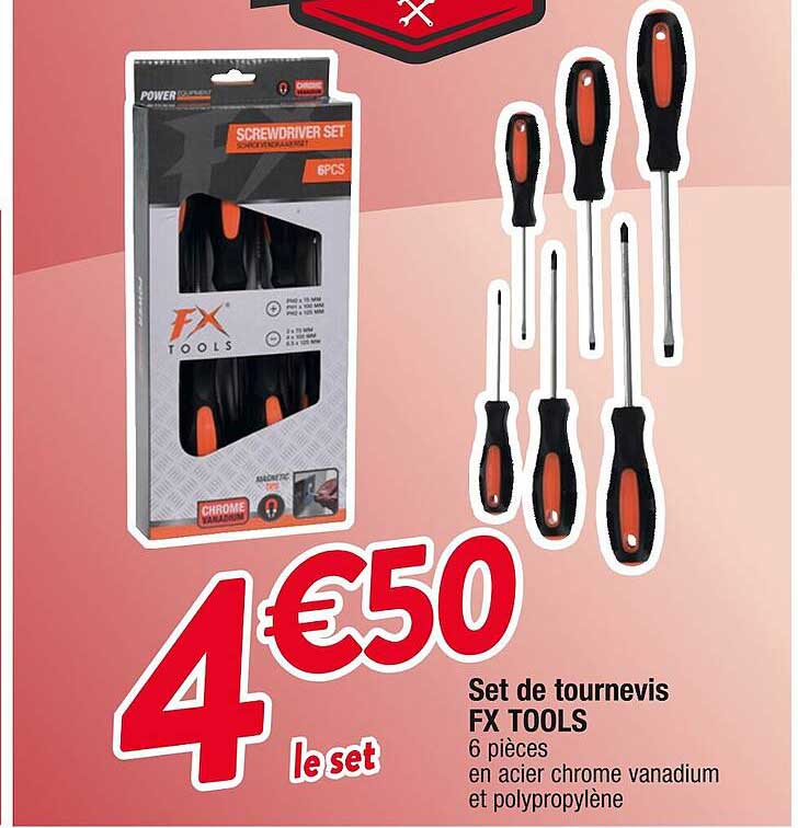 set de tournevis fx tools