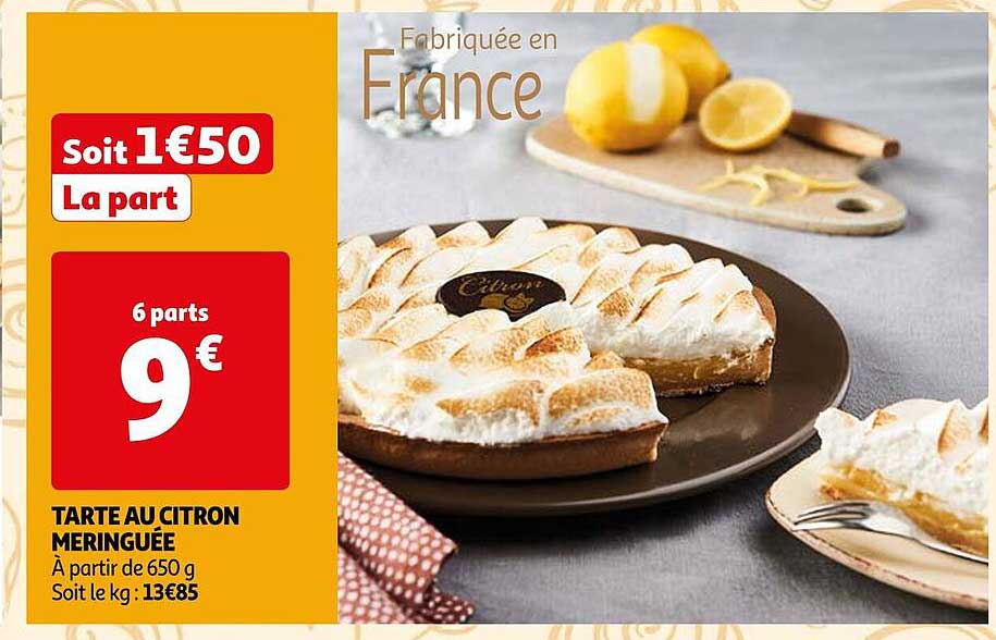 Tarte Au Citron Meringuée