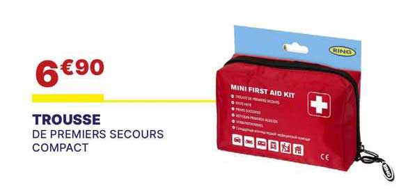 trousse de premiers secours compact