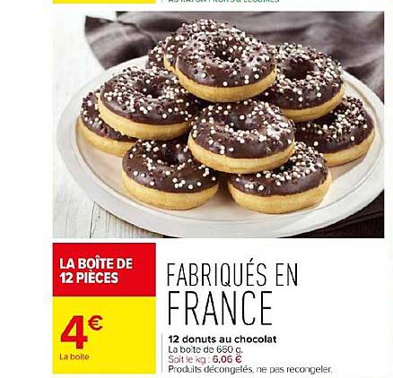 12 Donuts Au Chocolat