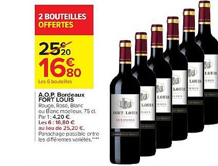 a.o.p. bordeaux fort louis