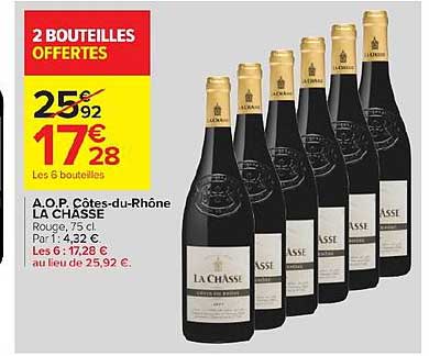 a.o.p. côtes du rhône la chasse