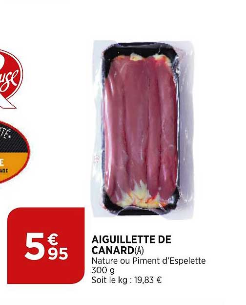 Aiguillette De Canard