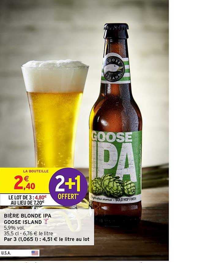 bière blonde ipa goose island