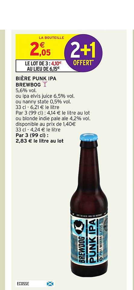 bière punk ipa brewbog