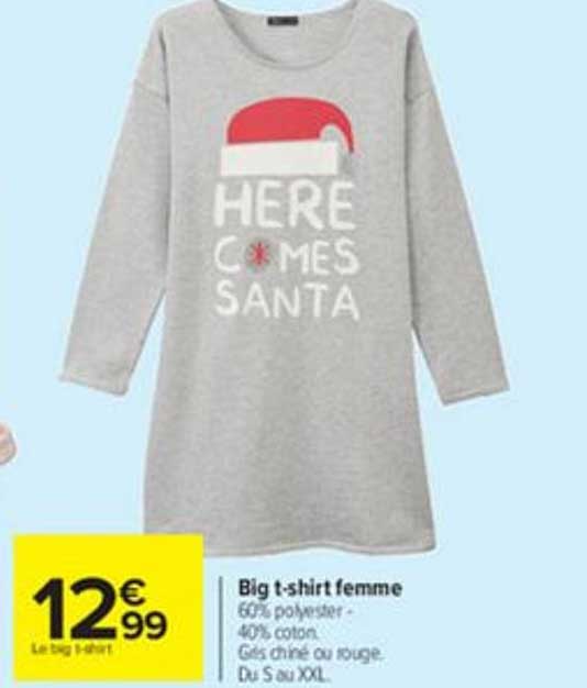 big t shirt femme