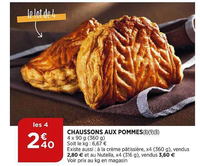 Chaussons Aux Pommes