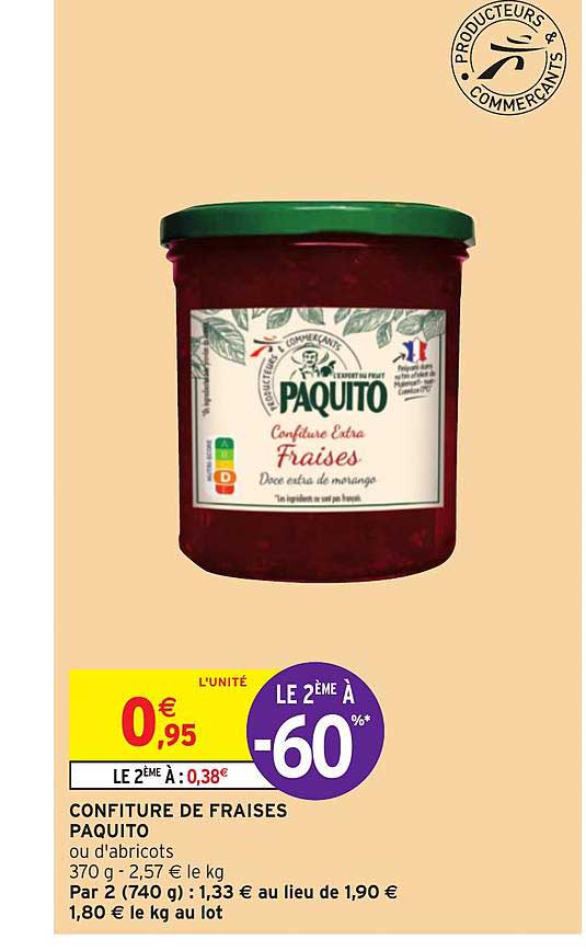 Confiture De Fraises Paquito