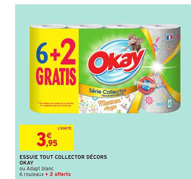 essuie tout collector décors okay