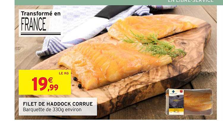 Filet De Haddock Corrue