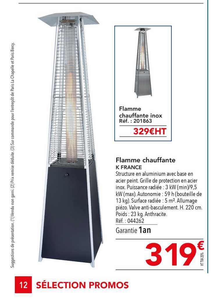 Flamme Chauffante K France