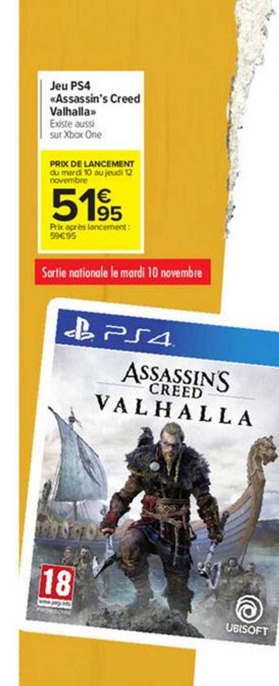 jeu ps4 assassin's creed valhalla