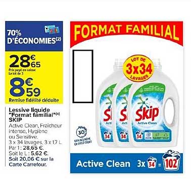 lessive liquide format familial skip