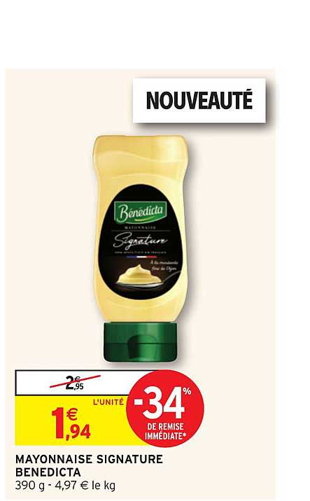 Mayonnaise Signature Benedicta