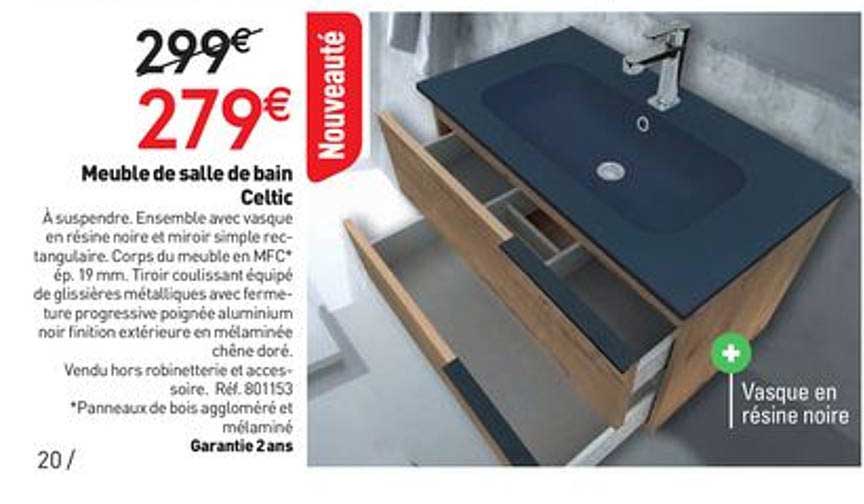 Meuble De Salle De Bain Celtic