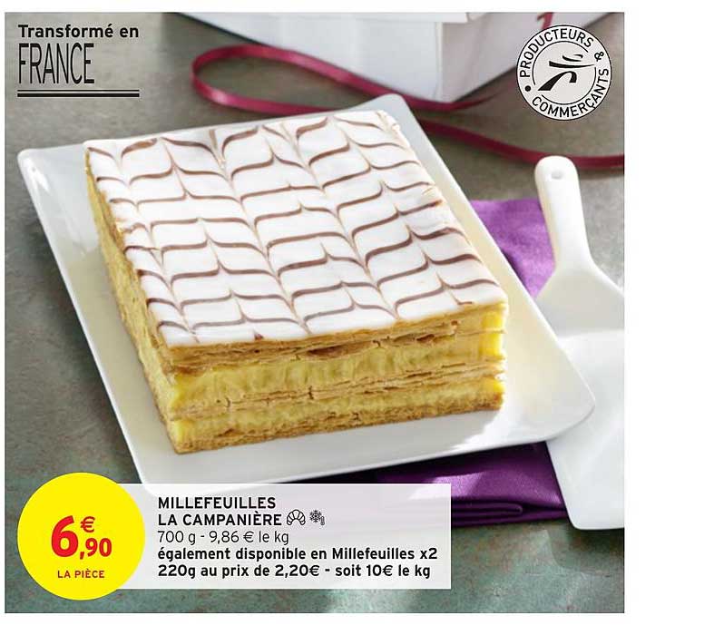 millefeuilles la campanière