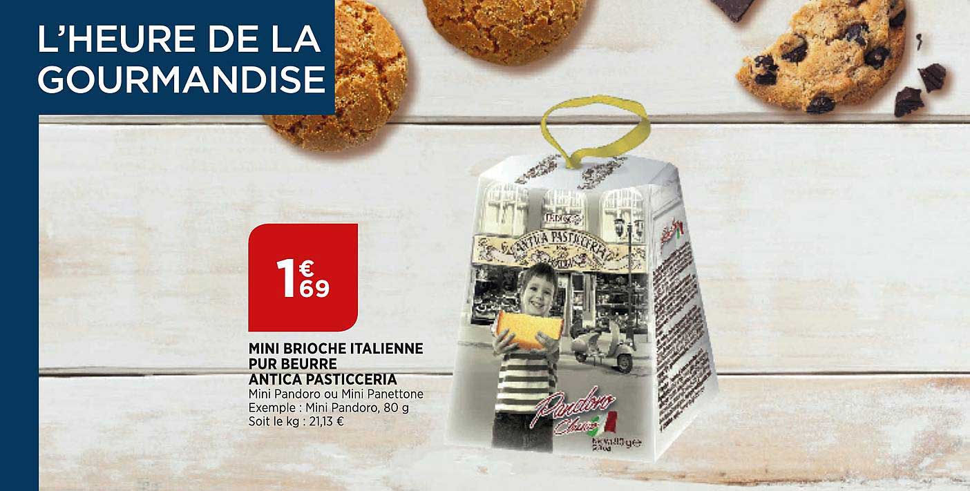 mini brioche italienne pur beurre antica pasticceria