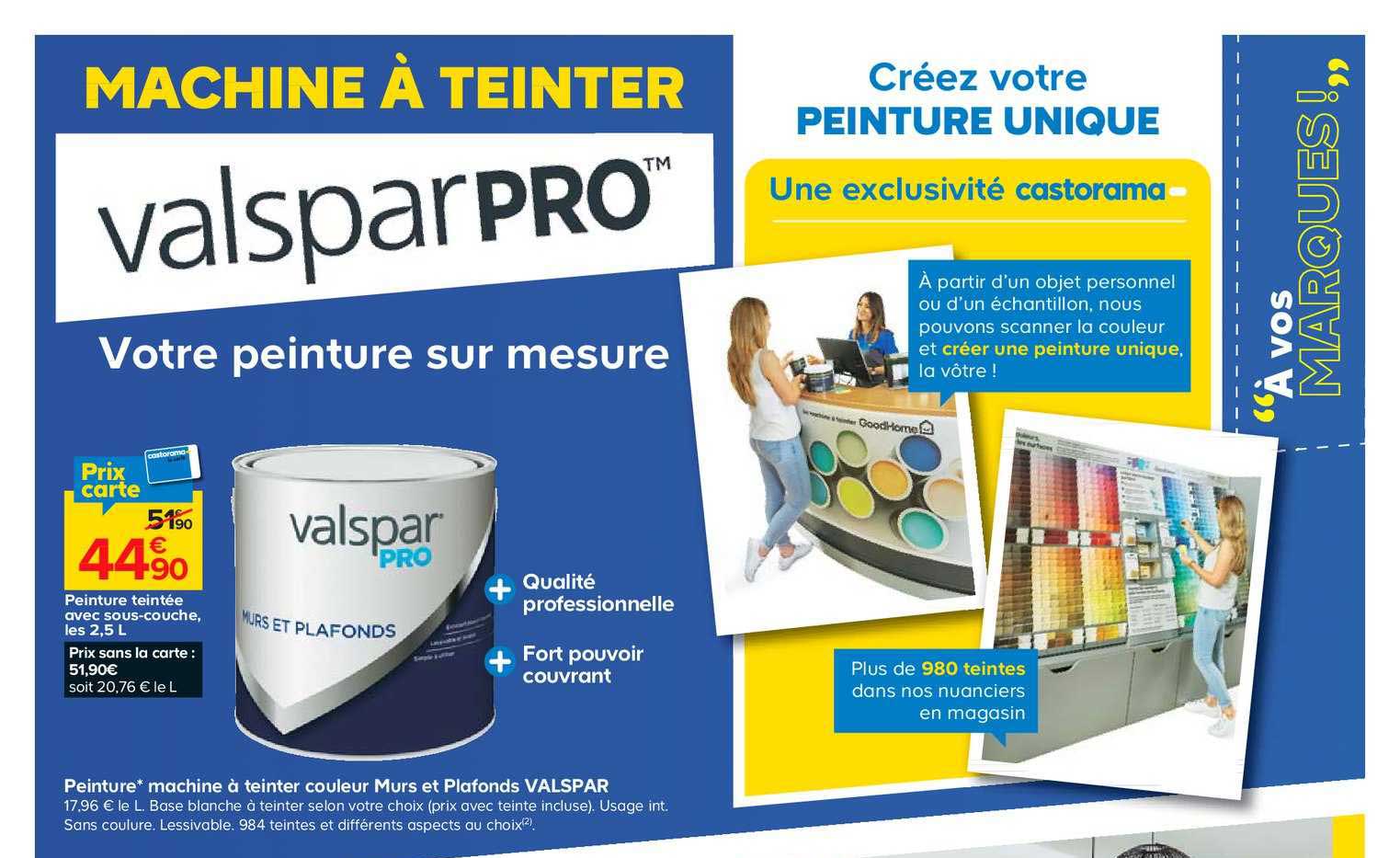 Peinture Machine à Teinter Couleur Murs Et Plafonds Valspar