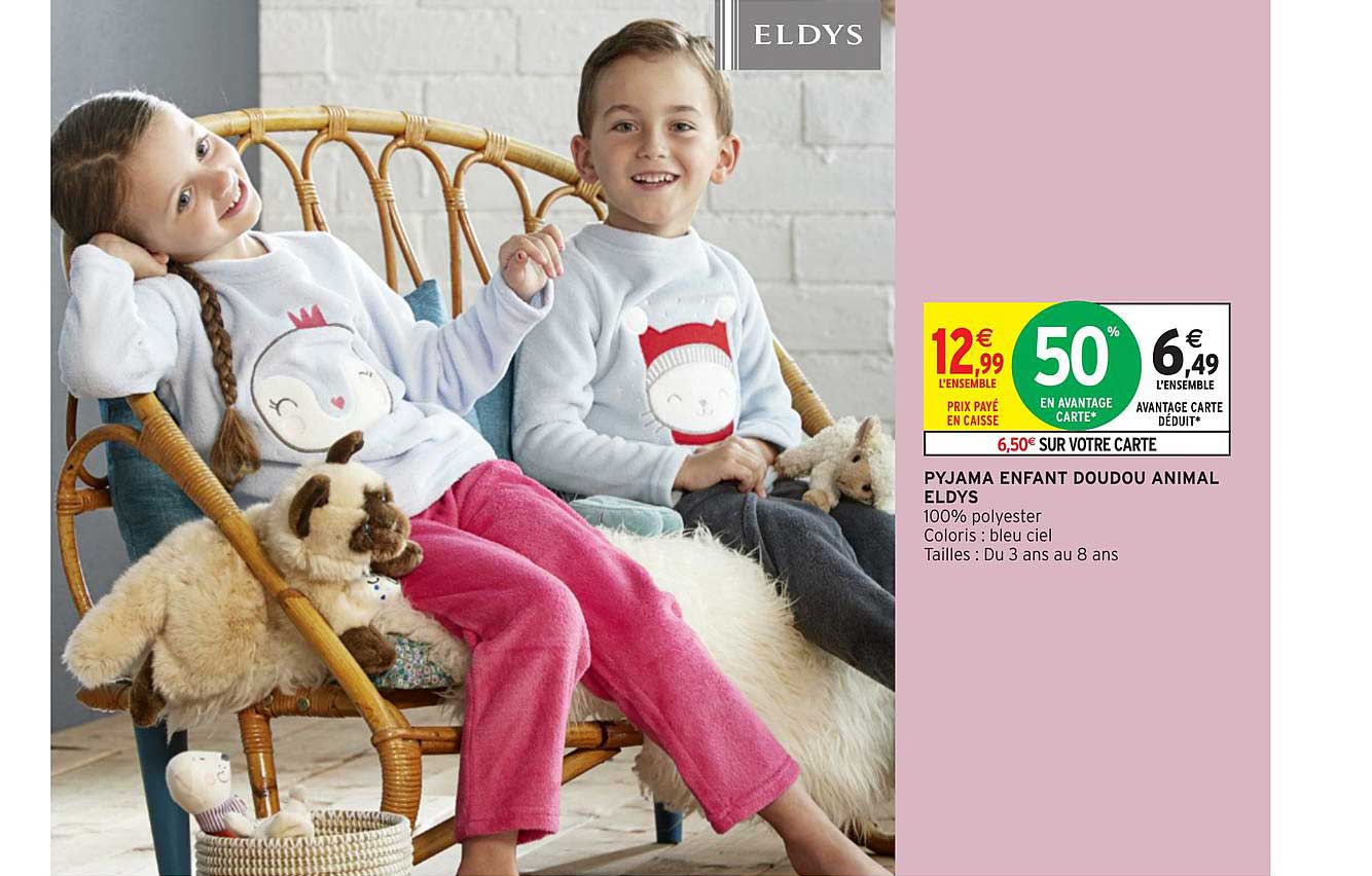 Pyjama Enfant Doudou Animal Eldys