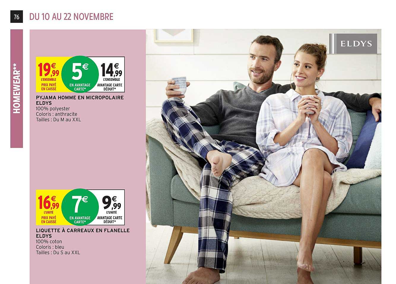 pyjama homme en micropolaire eldys liquette à carreaux en flanelle eldys