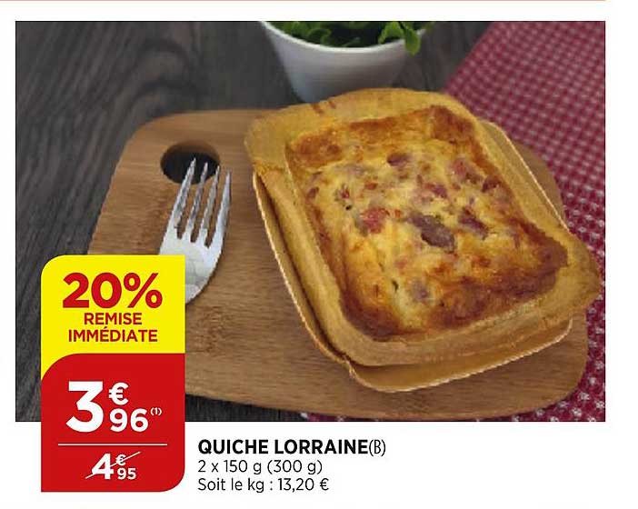 Quiche Lorraine 20% De Remise Immédiate