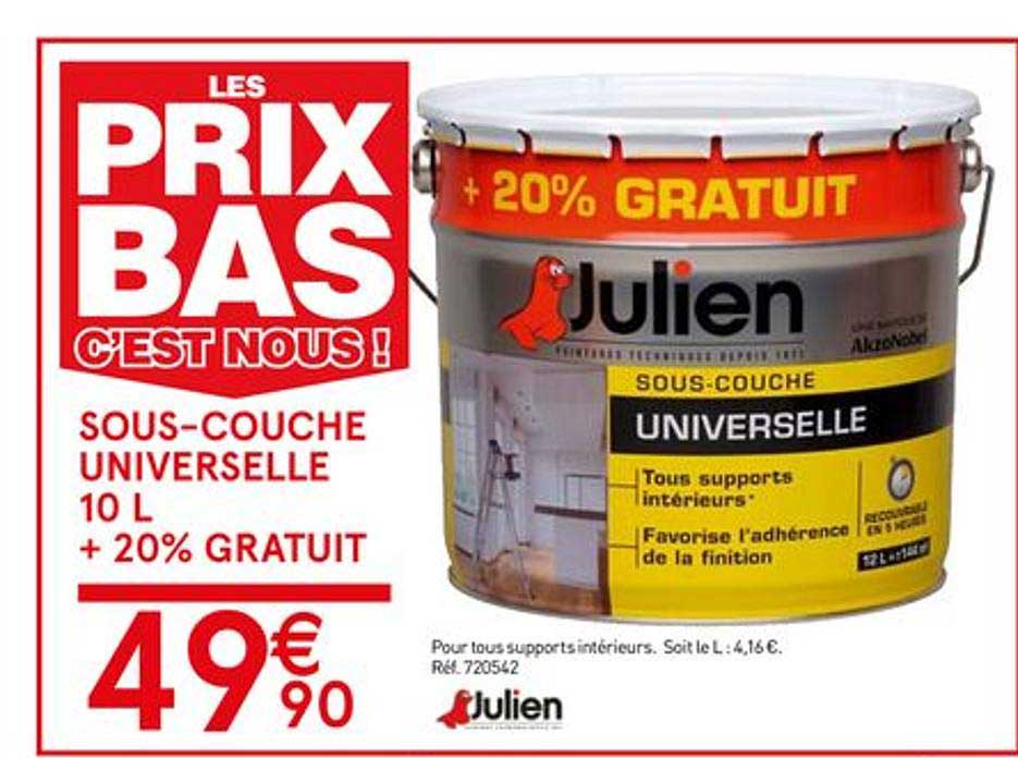 sous couche universelle 10 l