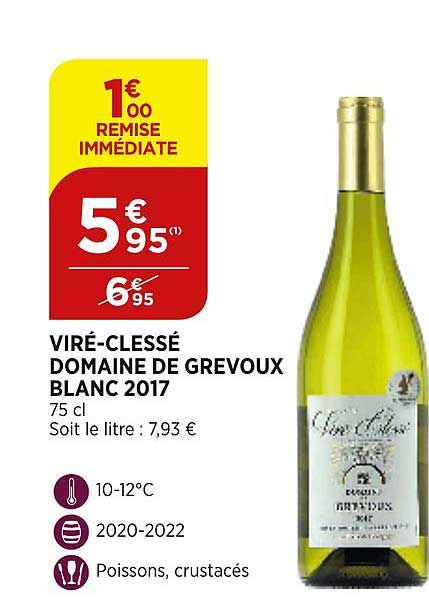 viré clessé domaine de grevoux blanc 2017