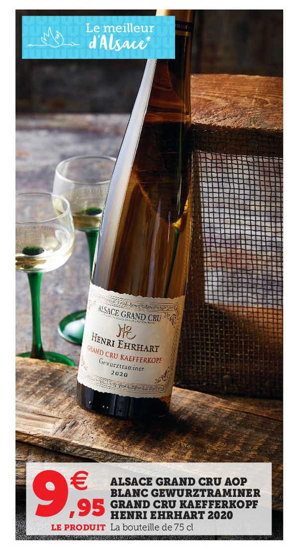 alsace grand cru aop blanc gewurztraminer grand cru kaefferkopf henri ehrhart 2020