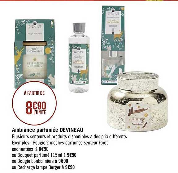 ambiance parfumée devineau